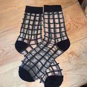 NWOT Windowpane Women’s Dress Socks